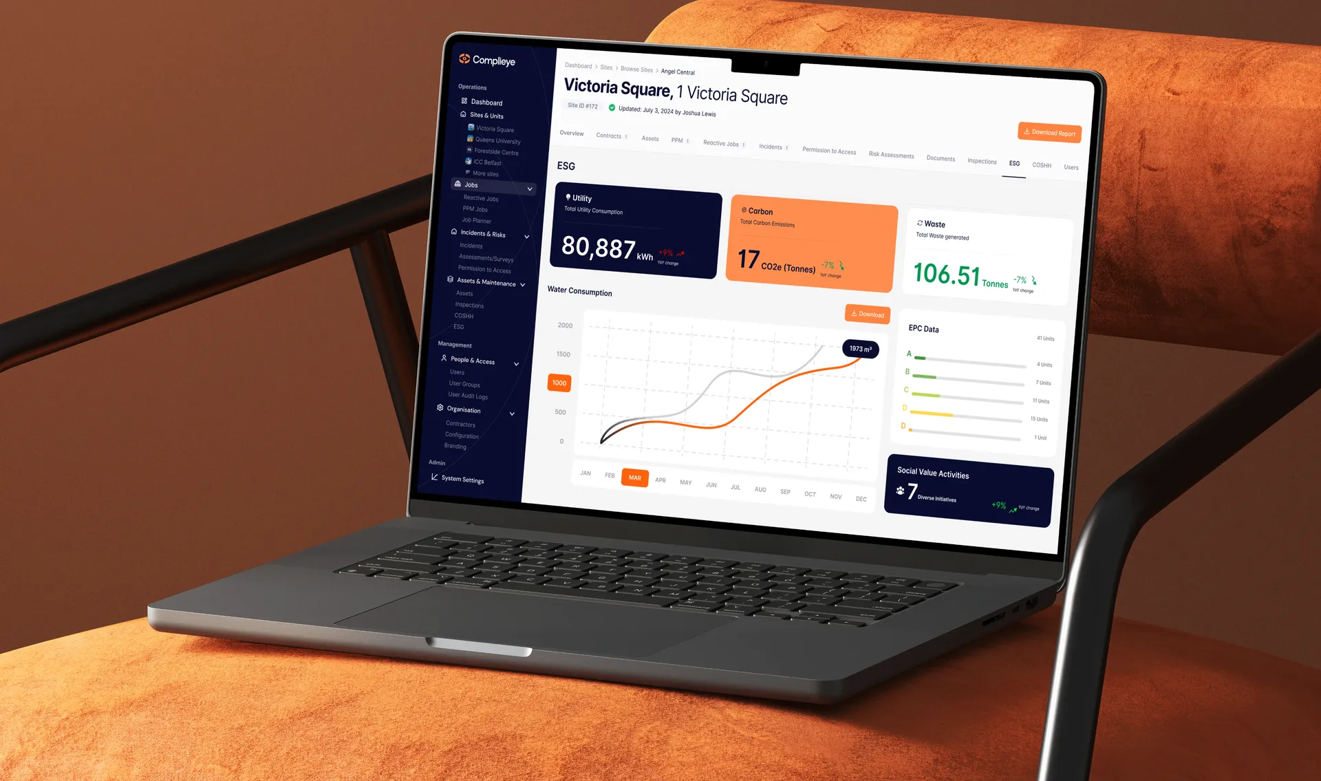 CompliEye case study screen