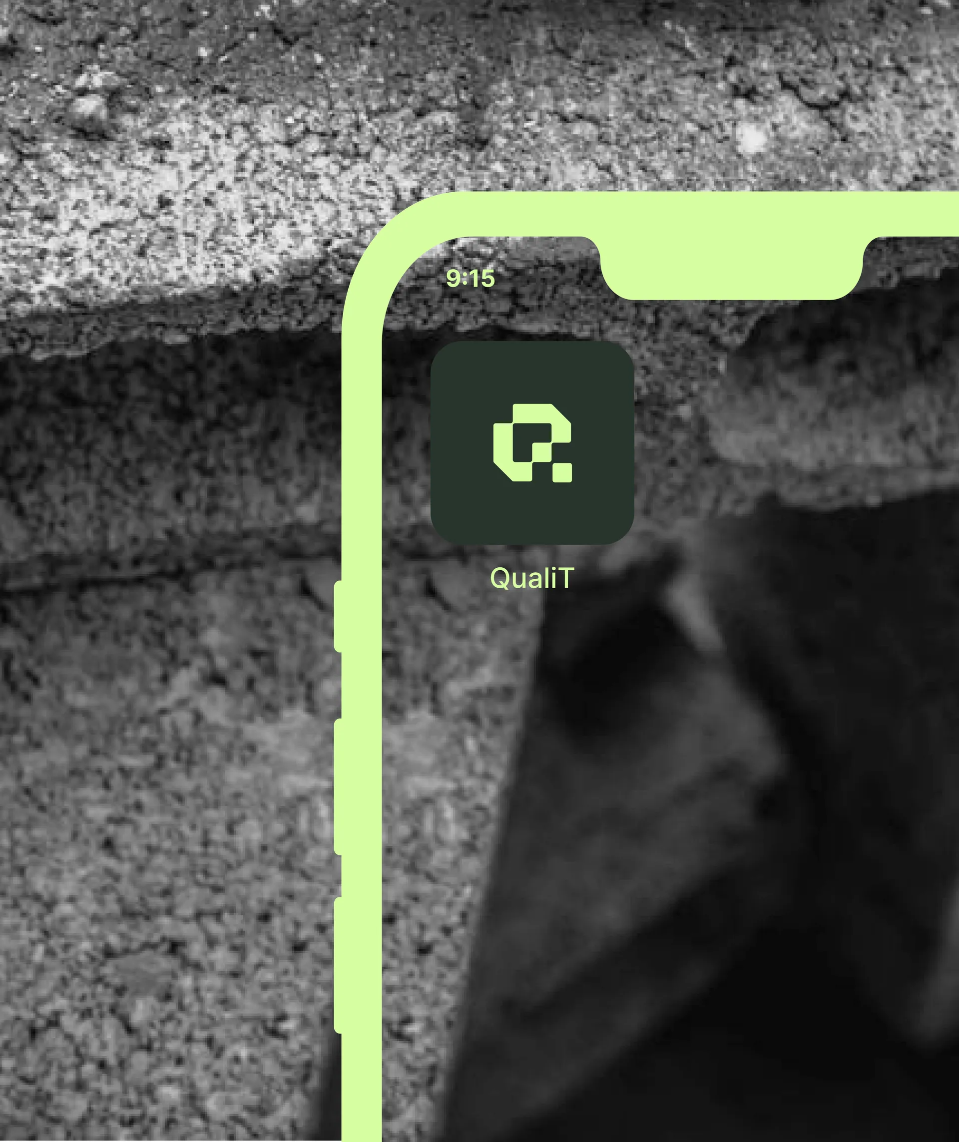 QualiT App case study screen